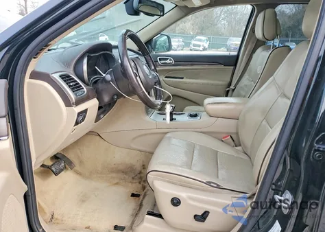 2014 Jeep Grand Cherokee Overland из США, поврежденный, VIN 1C4RJFCG7EC538880